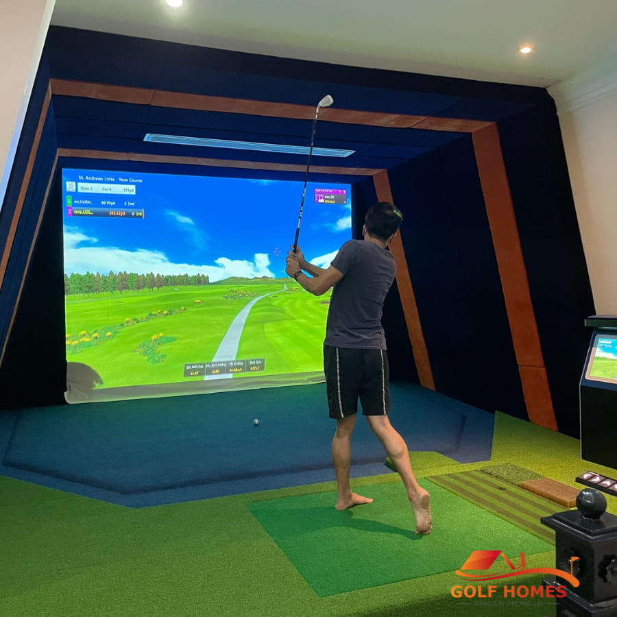 GolfHomes bàn giao dự án phòng golf 3D ở Quận 9, Thủ Đức, HCM
