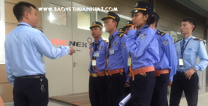 Triển khai bảo vệ nhà máy SX Hàn Quốc tại Ninh Bình - Tập Đoàn Thuận Phát