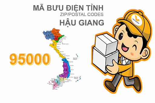 mã bưu chính hậu giang