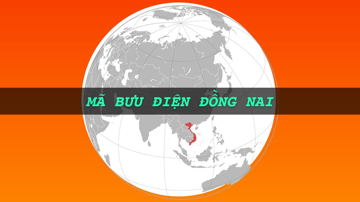 mã bưu chính đồng nai
