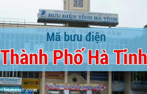 mã bưu chính Hà Tĩnh