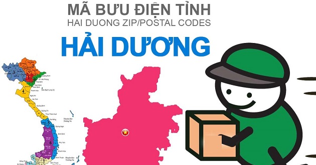 mã bưu chính Hải dương