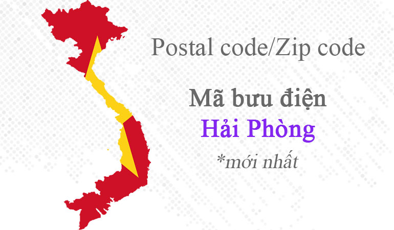 mã bưu chính hải phòng