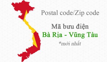 Mã Bưu Chính Bà Rịa Vũng Tàu