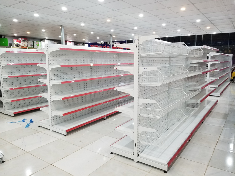 xưởng sản xuất kệ siêu thị